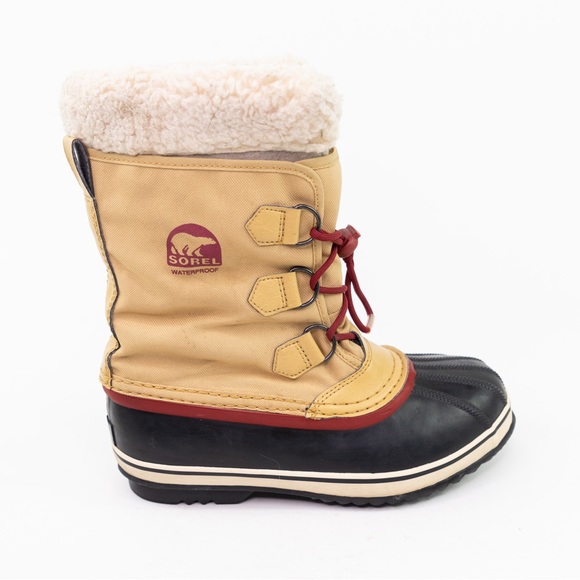 Sorel Yoot Pac Lined Waterproof Winter Snow Boots Light Brown Womens Size US 7 - Picture 9 of 11